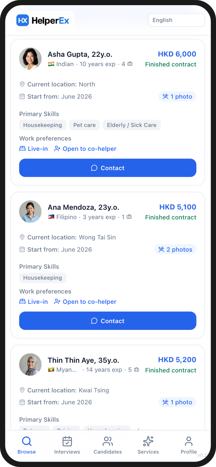 HelperEx browse helpers